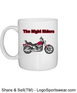 The Night Riders coffee cup Design Zoom